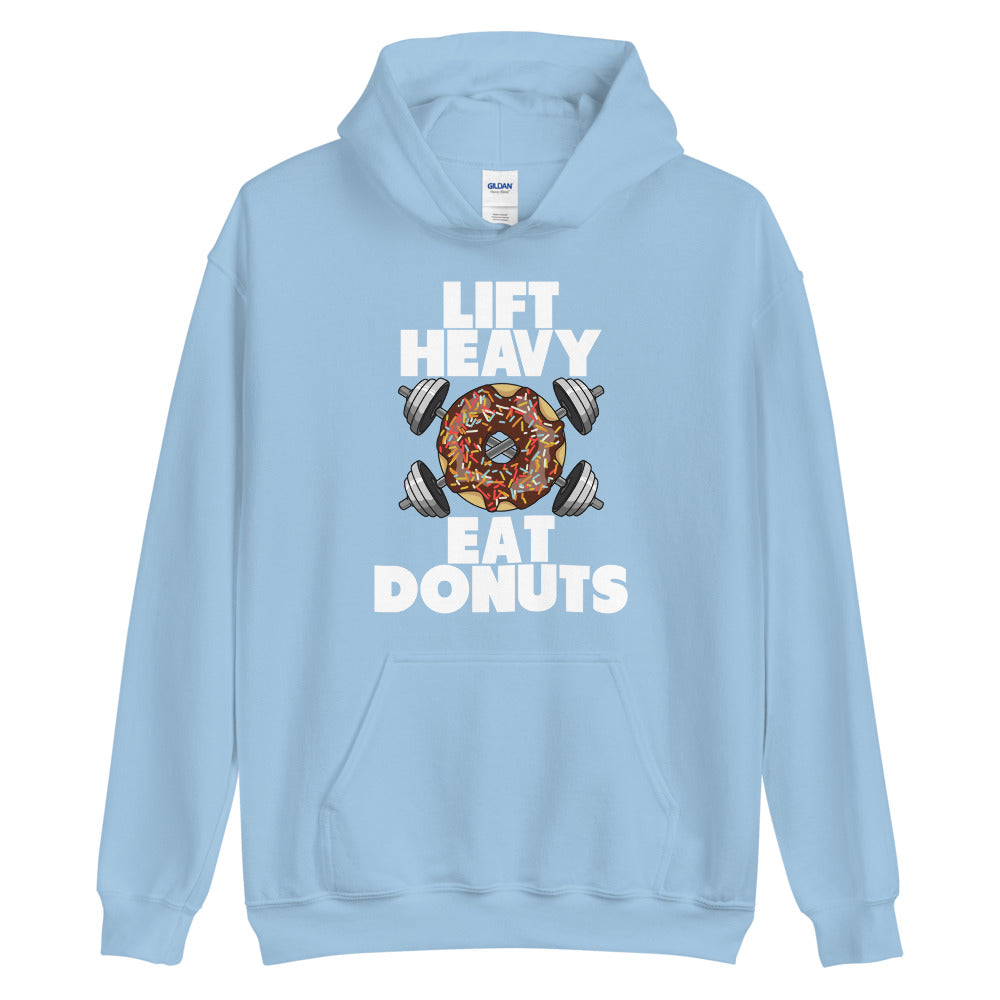 "Lift Heavy Eat Donuts" Unisex Hoodie