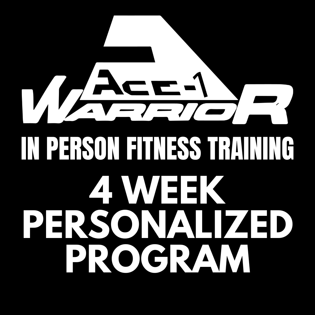 4 Week Personalized In Person Toledo, Ohio Fitness Training Program (BASIC)