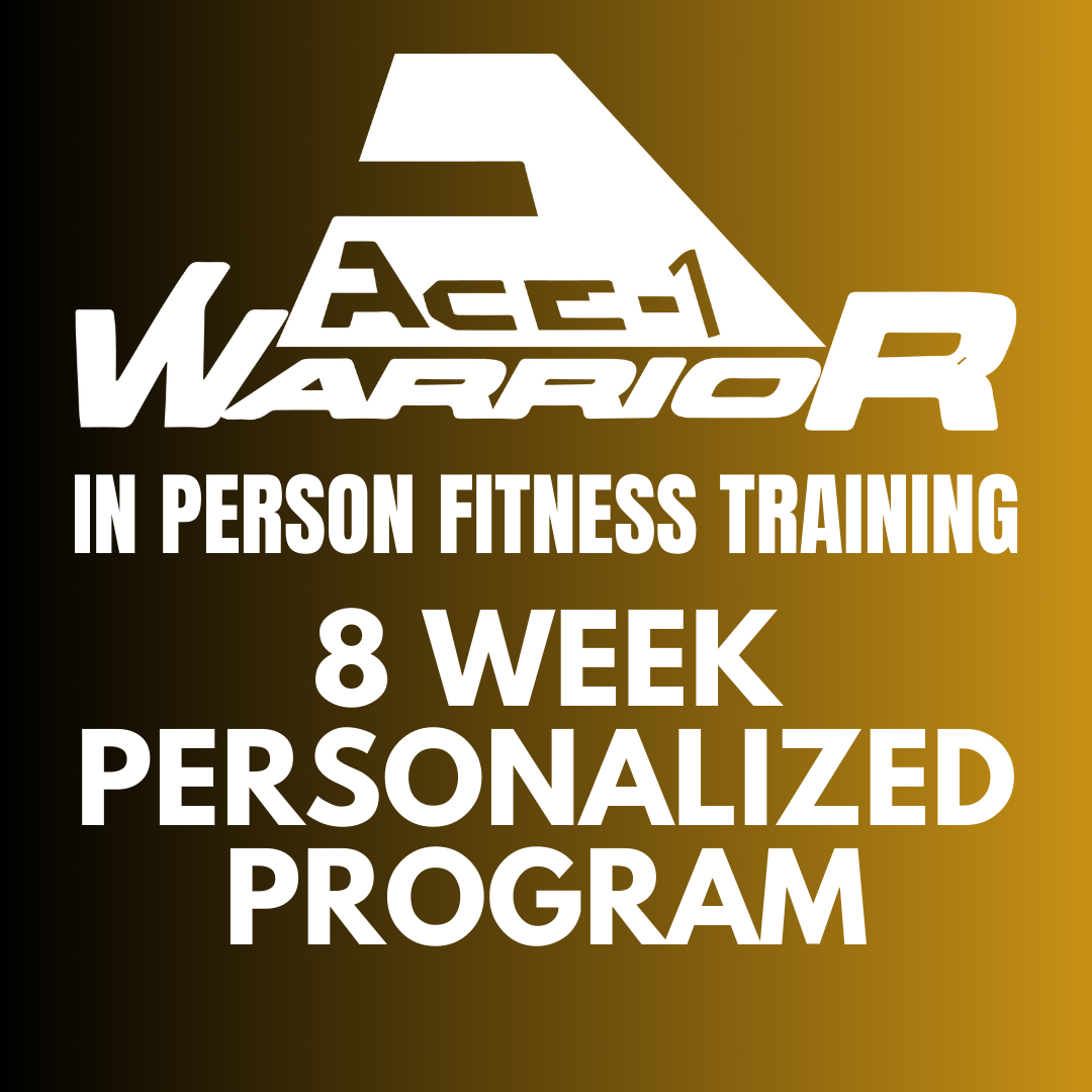 8 Week Personalized, In-Person Toledo, Ohio Fitness Training Program (GOLD)