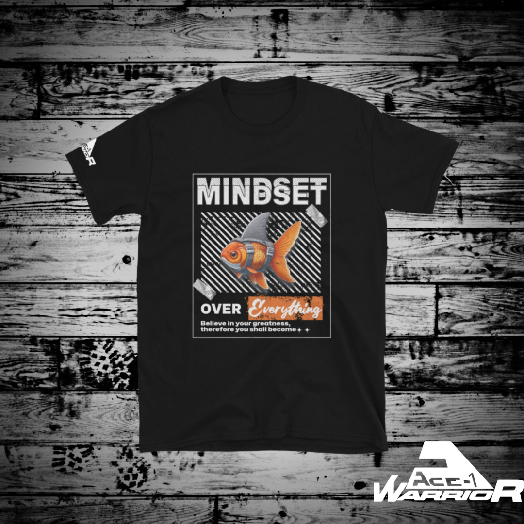 Mindset Over Everything Goldfish Short-Sleeve Unisex T-Shirt