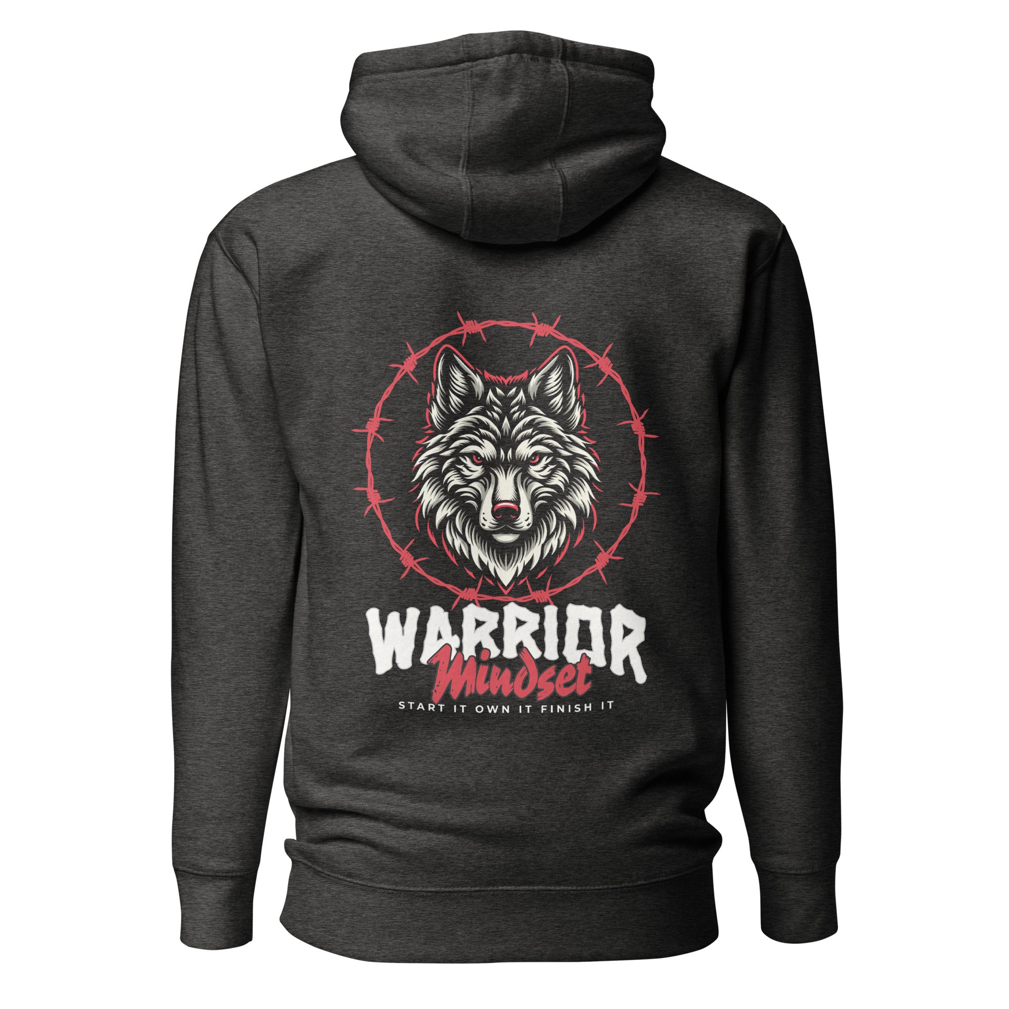 Ace-1 Warrior Wolf Warrior Mindset Unisex Hoodie