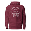 Load image into Gallery viewer, &quot;I&#39;m Just Here For The Protein&quot; Unisex Hoodie