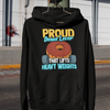 Load image into Gallery viewer, Unisex &quot;Proud Donut Lover that Lifts Heavy Weights&quot; Hoodie