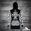 Load image into Gallery viewer, &quot;Squat because no one raps about LITTLE BUTTS&quot; Women&#39;s Colorful Leopard Print Long Hoodie