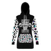Load image into Gallery viewer, &quot;Squat because no one raps about LITTLE BUTTS&quot; Women&#39;s Colorful Leopard Print Long Hoodie