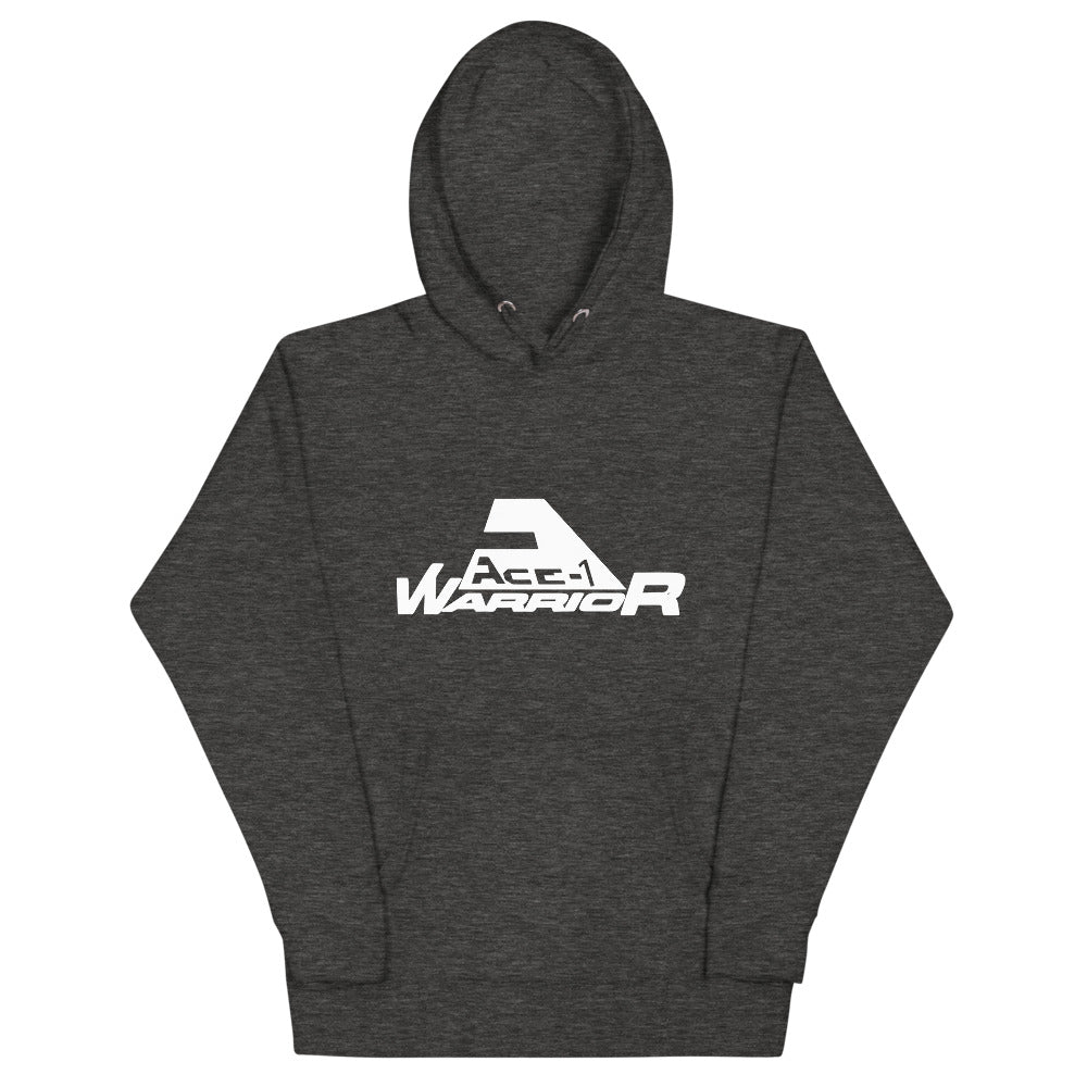 Ace-1 Warrior Hoodie with Slogan on the back