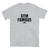 Load image into Gallery viewer, &quot;Gym Famous&quot; Grey Workout Shirt
