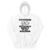 I'm Fitness Delicious Donut in my Macros Unisex Hoodie
